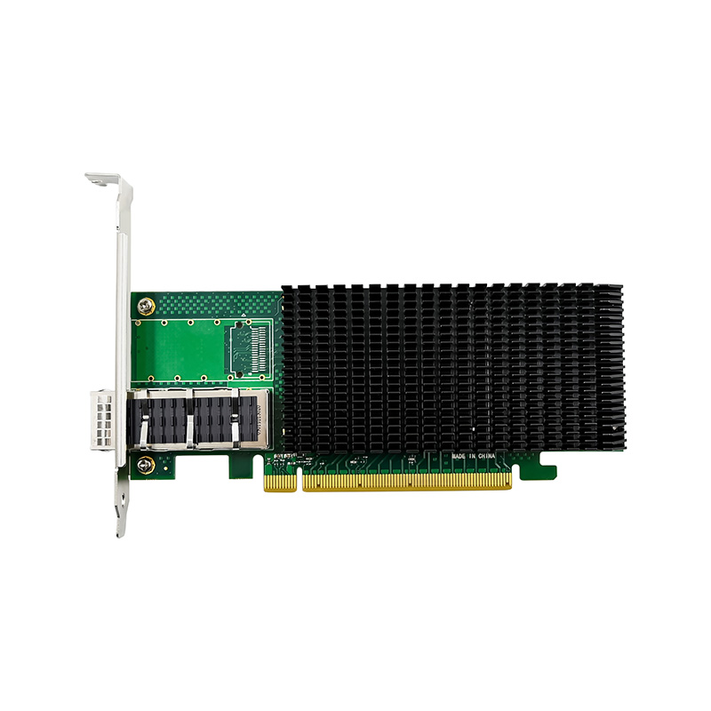 Einzelport 100GbE QSFP28 Glasf – 100Gbe Qsfp28 Network Card Bewertung und Preis